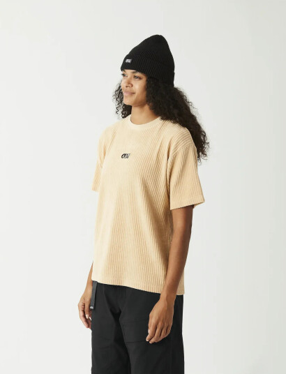 PICTURE ORGANIC CLOTHING Laikko Velours Tee - Cream - L