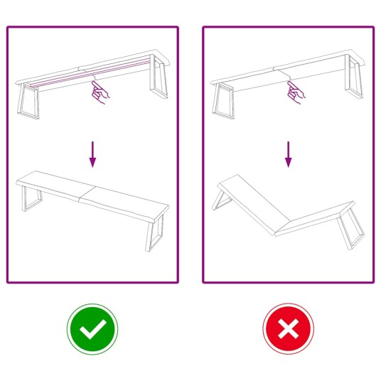vidaXL Vegghylle m?rkegr? 180x40x6 cm behandlet heltre eik