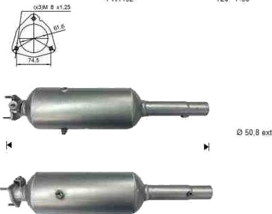 Partikkelfilter VEGAZ FTK-843SIC
