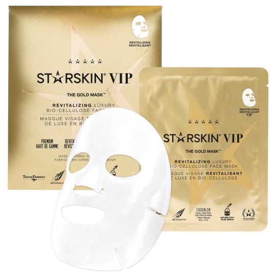 Starskin The Gold Mask Vip Revitalizing Luxury Bio-Cellulose Face Mask Starskin The Gold Mask Vip Revitalizing Luxury Bio-Cellulose Face Mask