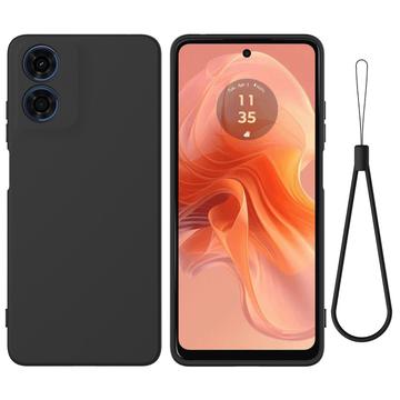 Motorola Moto E14 Liquid Silikondeksel Svart