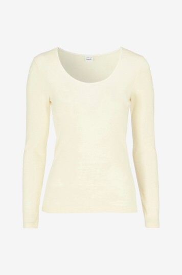 Damella   Topp Long Sleeve   Natur