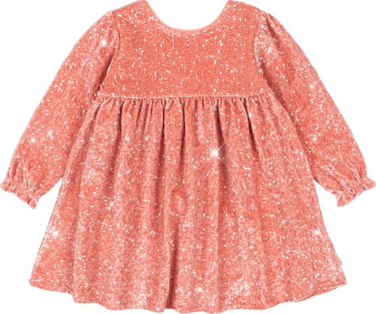Konges Sløjd Kjole   Velur   Gia Sparkle   Lantana m. Palietter   Konges Sløjd   5 år (110)   Kjole   Rosa