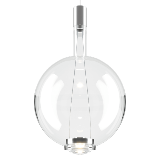 Lodes Sky-Fall Rund Taklampe Stor 2700K Klar/ Glass Lodes Sky-Fall Rund Taklampe Stor 2700K Klar/ Glass