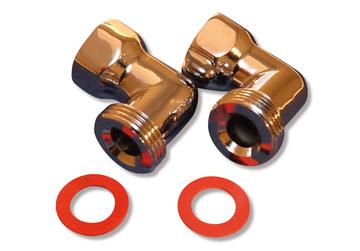 Overgang albu 3/4x1/2", sett med 2 stk