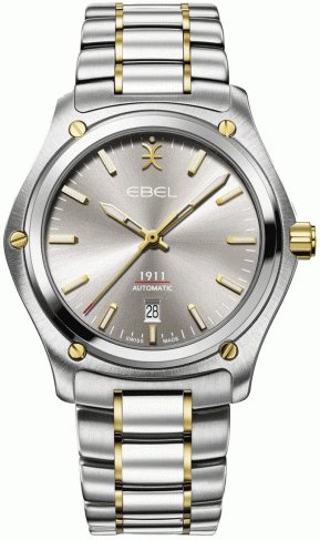 Ebel 1911 Herreklokke 1216616 Grå/18 karat gult gull Ø42 mm