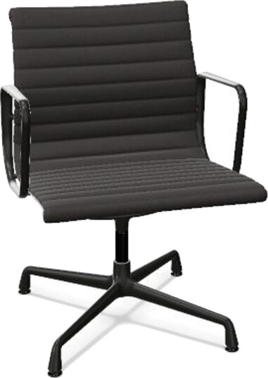 Vitra Aluminium EA 107 Hopsak kontorstol mørkegrå/dyp Sort