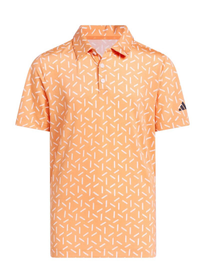 adidas Golf B Script Polo Orange 128