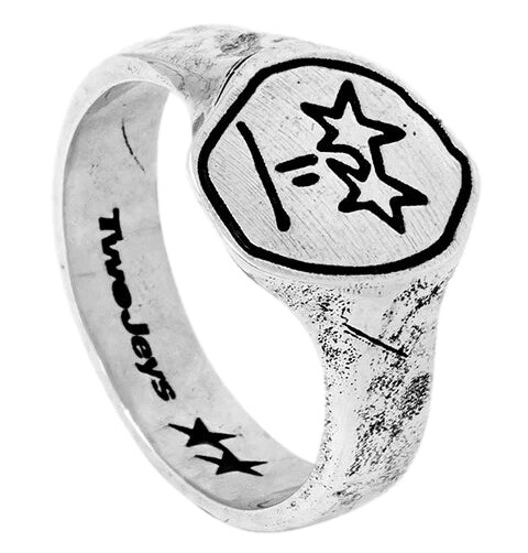 TwoJeys Starry Eyed Ring Ring Sølv 62