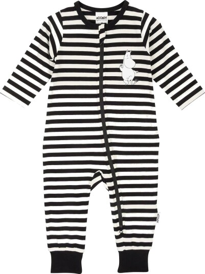MOOMIN Randig Pyjamas BLACK 86 MOOMIN Randig Pyjamas BLACK 86