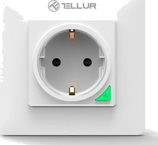 Tellur Smart Wifi-stikkontakt med 1 Uttak (3000w/16A)