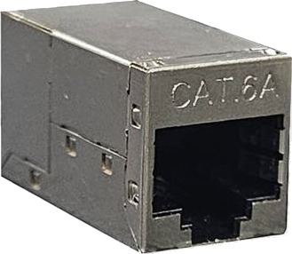 Roline 21.17.3116 10 Rj 45 Sølv Hunkjønn Rett Metall Cat6a