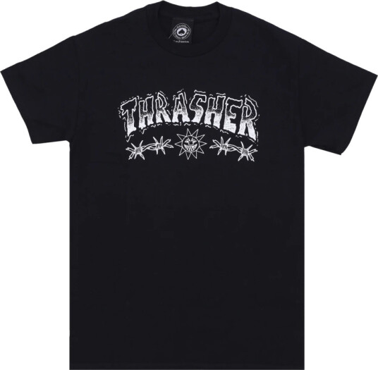 Thrasher Herre Topper Svart M,