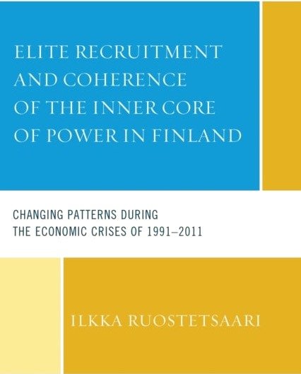 Elite Recruitment and Coherence of the Inner Core of Power in Finland