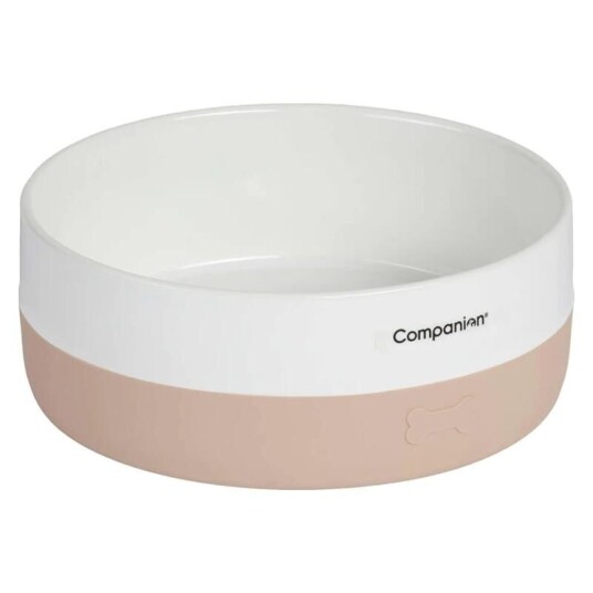 Companion Hundeskål I Keramikk Beige 400 ml