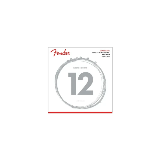 Fender Super 250 gitarstrenger (012-052) forniklet stål, ball end