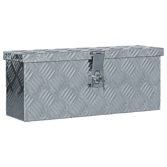 Aluminiumsboks 48,5x14x20cm Sølv Aluminiumsboks 48,5x14x20cm Sølv