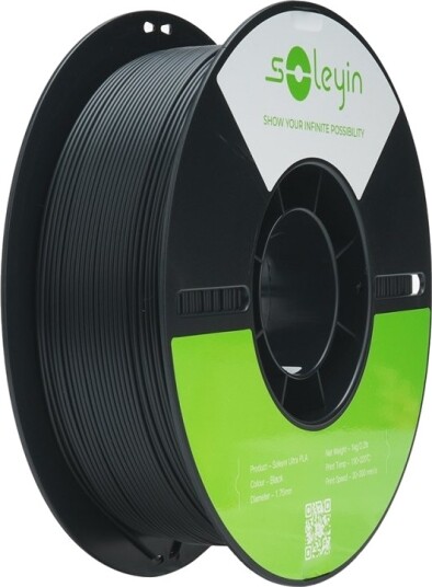 Filament Soleyin Ultra Pla 1 Kg Black (3301010500)