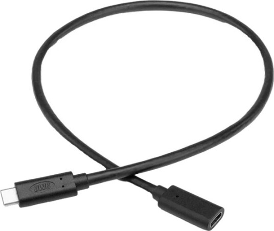 OWC USB-C-forlengelseskabel 0,5 m USB 3.2 svart OWCTCCBLEX0.5M OWC USB-C-forlengelseskabel 0,5 m USB 3.2 svart OWCTCCBLEX0.5M