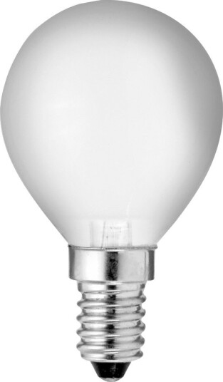Klotpære E14 12V 15W matt 2700K