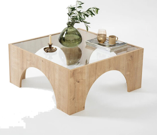 Lowan Sofabord 80 cm - Eik