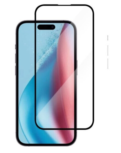 Champion Skjermbeskytter for iPhone 15 Svart - Herdet Glass med Full Cover Champion Skjermbeskytter for iPhone 15 Svart - Herdet Glass med Full Cover