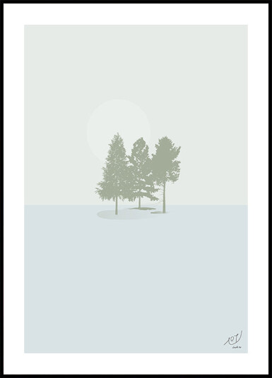 Minimal Forest.png Plakat Plakat / 70x100cm Minimal Forest.png Plakat Plakat / 70x100cm