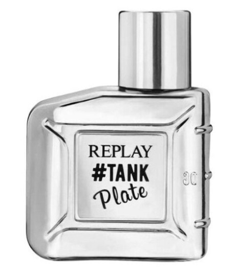 Replay Tank Plate Herre Eau de Toilette 30ml - Frisk Duft med Kardemomme og Ananas
