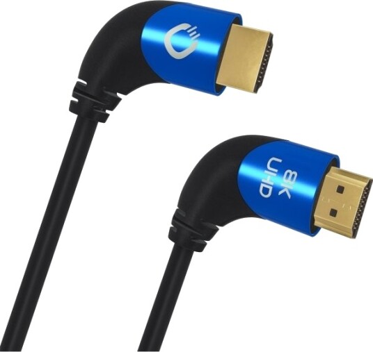 Oehlbach D1c42541, 1,5 M, Hdmi Type A (Standard), Hdmi Type A (Standard), 3D, 48 Gbit/Sek, Svart, Blå