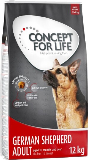 Concept For Life Tørrfôr Adult Schæfer 2 X 12 kg