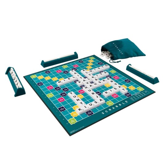 Scrabble Finsk Versjon Brettspill for Barn 10+ År Scrabble Finsk Versjon Brettspill for Barn 10+ År