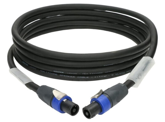 Klotz L44yspff0500 Speakon Nt4 4 X 4.0 Mm2 F-F Pvc 5m