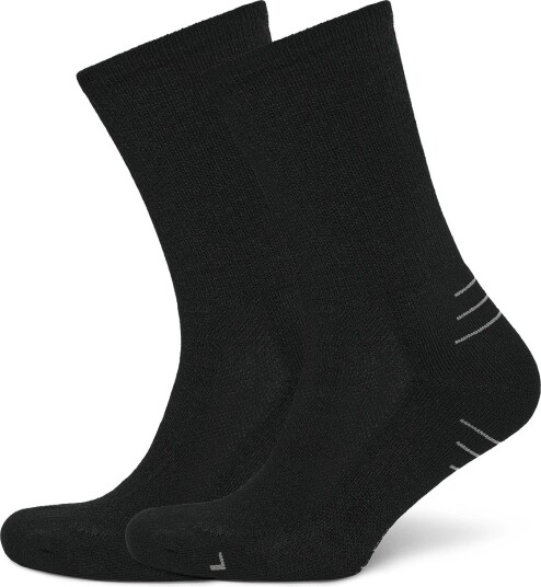 Alpacasocks&Co Merino Tech Hiking Crew 1 Pack NERO 45 48