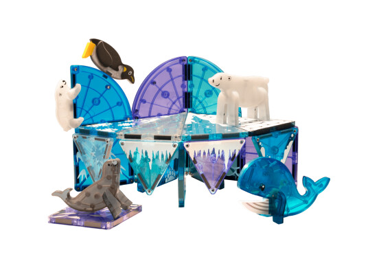 Magna-Tiles Arktiske dyr 25 stk