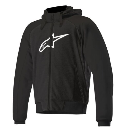 Alpinestars Chrome MC-Hoodie Svart 3XL