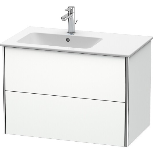 Duravit Xsquare Servantskap m/2 skuffer 810x560x478 mm Hvit Matt