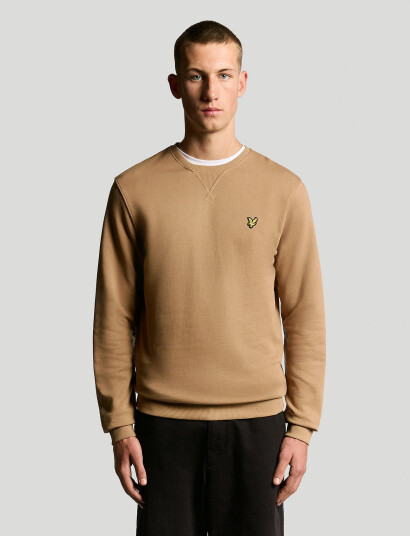 Lyle & Scott Crew Neck Sweatshirt - Beige - S