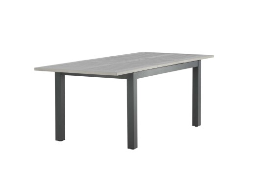 Venture Design Albany spisebord Svart/grå 152 210 x 90 cm Grå