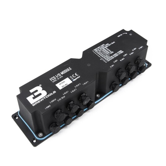 FCS I/O-Modul, 24V 2A Brewtools 2xRTD, 5xCAN, 4xRelay