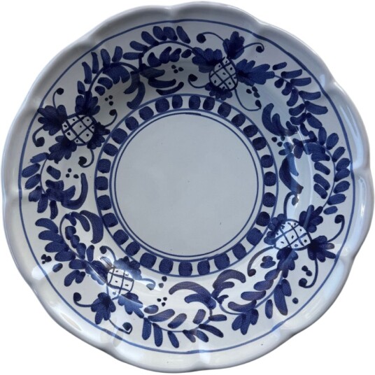 Piccola Home Positano Dyp Tallerken 26 cm Blå