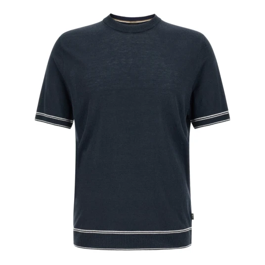 Hugo Herre Strikkevarer Blå 2XL,