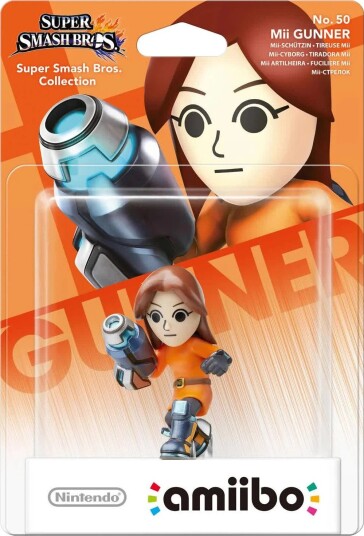 Nintendo Amiibo Mii Gunner Figur Wii U
