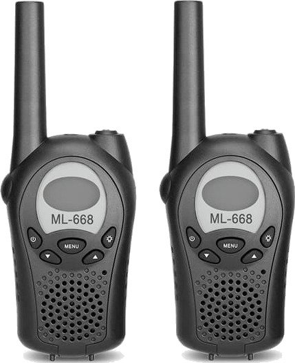 Walkie Talkie for barn ML-668 – 2-pakning
