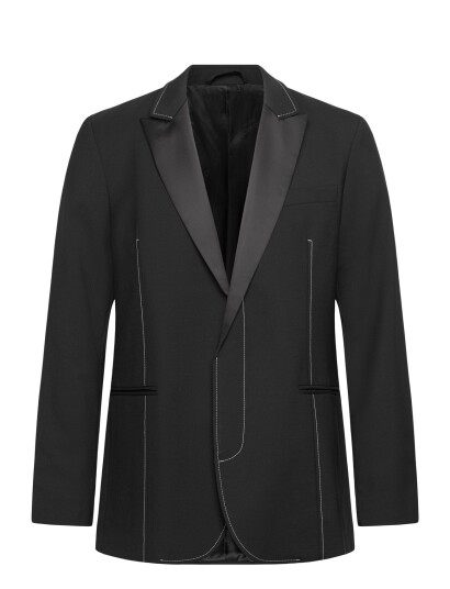 WOOD WOOD Wwconnell Blazer Black 48 WOOD WOOD Wwconnell Blazer Black 48