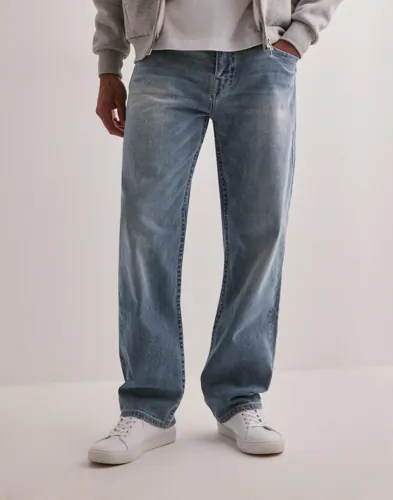 True Religion Bobby Sn Nf 32 Inseam Loose fit jeans Blå