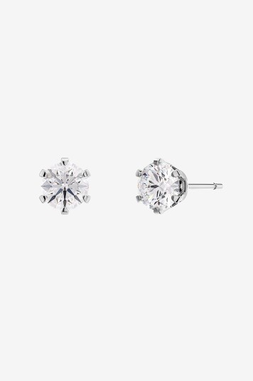 Edblad   Øredobber Crown Studs Steel   Sølv