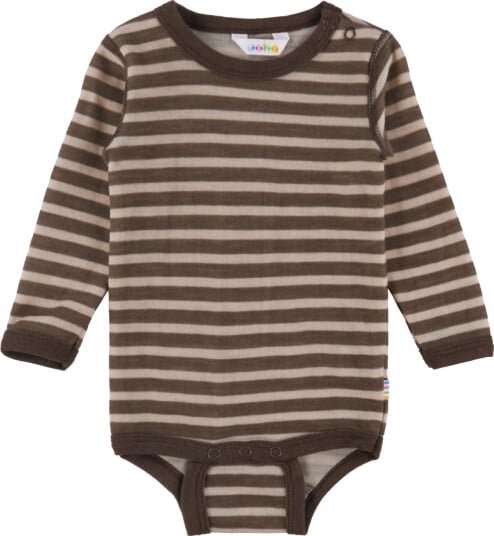 Joha Body I/e   Ull   Mørkebrun   Joha   60   Langermet Body Beige