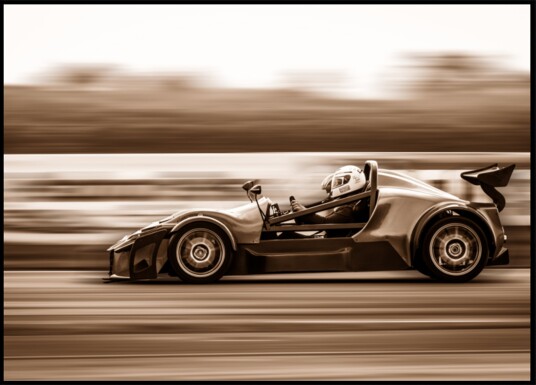 High Speed Race Car Plakat / 30x40