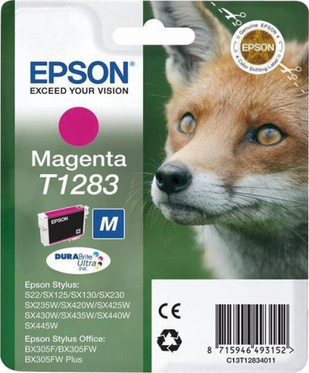 Epson Blekkpatron T1283 Magenta (3.5ml)