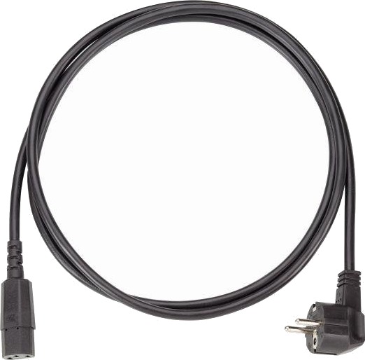 BACHMANN Supply cord H05VV-F3G1,5,bk,